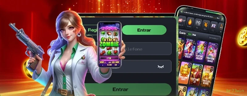 Slots online da br77win com jackpots progressivos